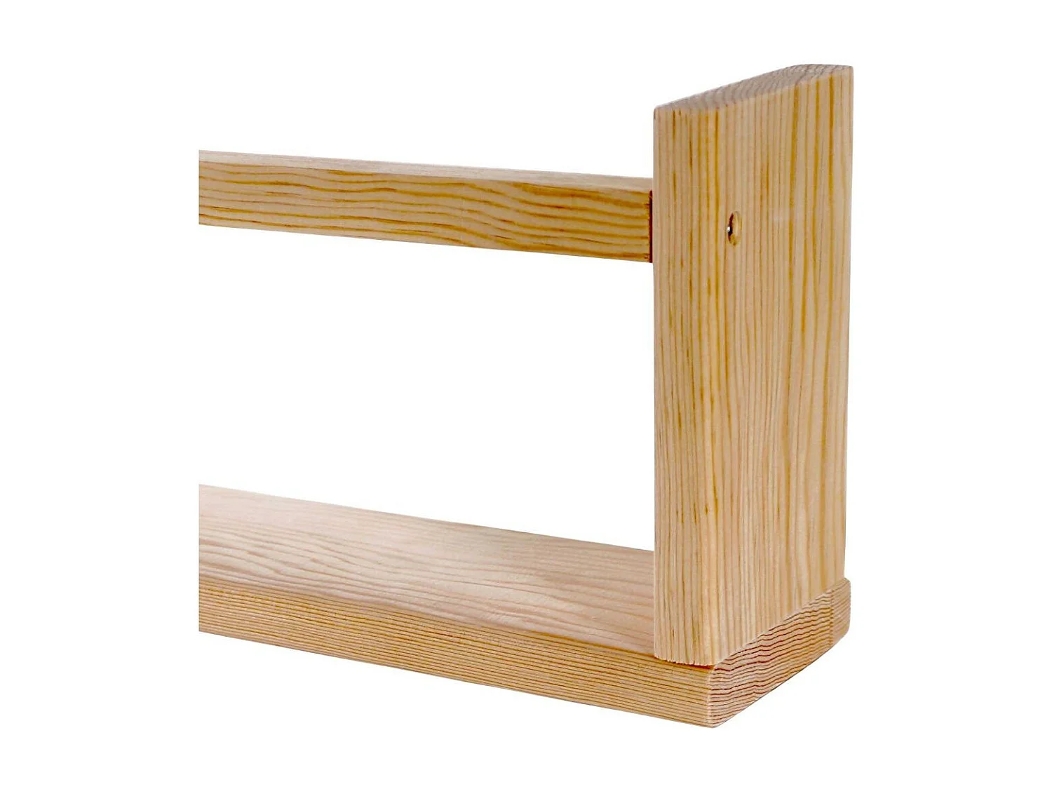 Etagère murale en pin Bly 3 étagères simples