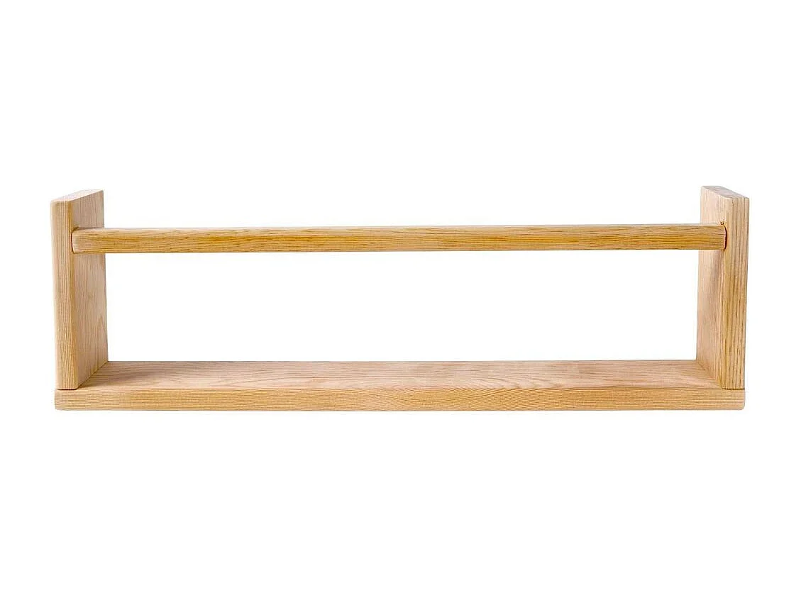 Etagère murale en pin Bly 2 étagères simples