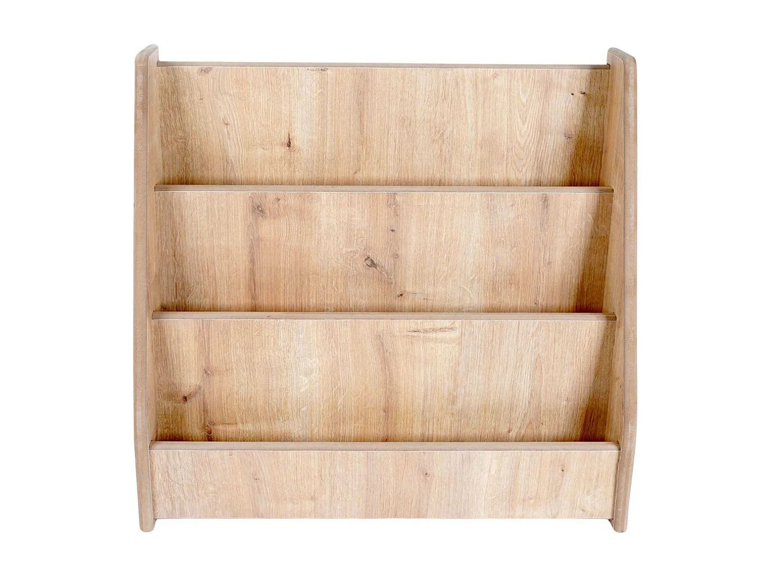 Estante modular premium de MDF de roble - Sistema de montaje en pared de 10 piezas