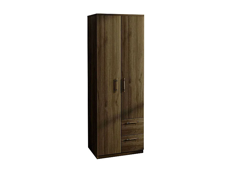 Armoire 2 portes, 2 tiroirs Merlin