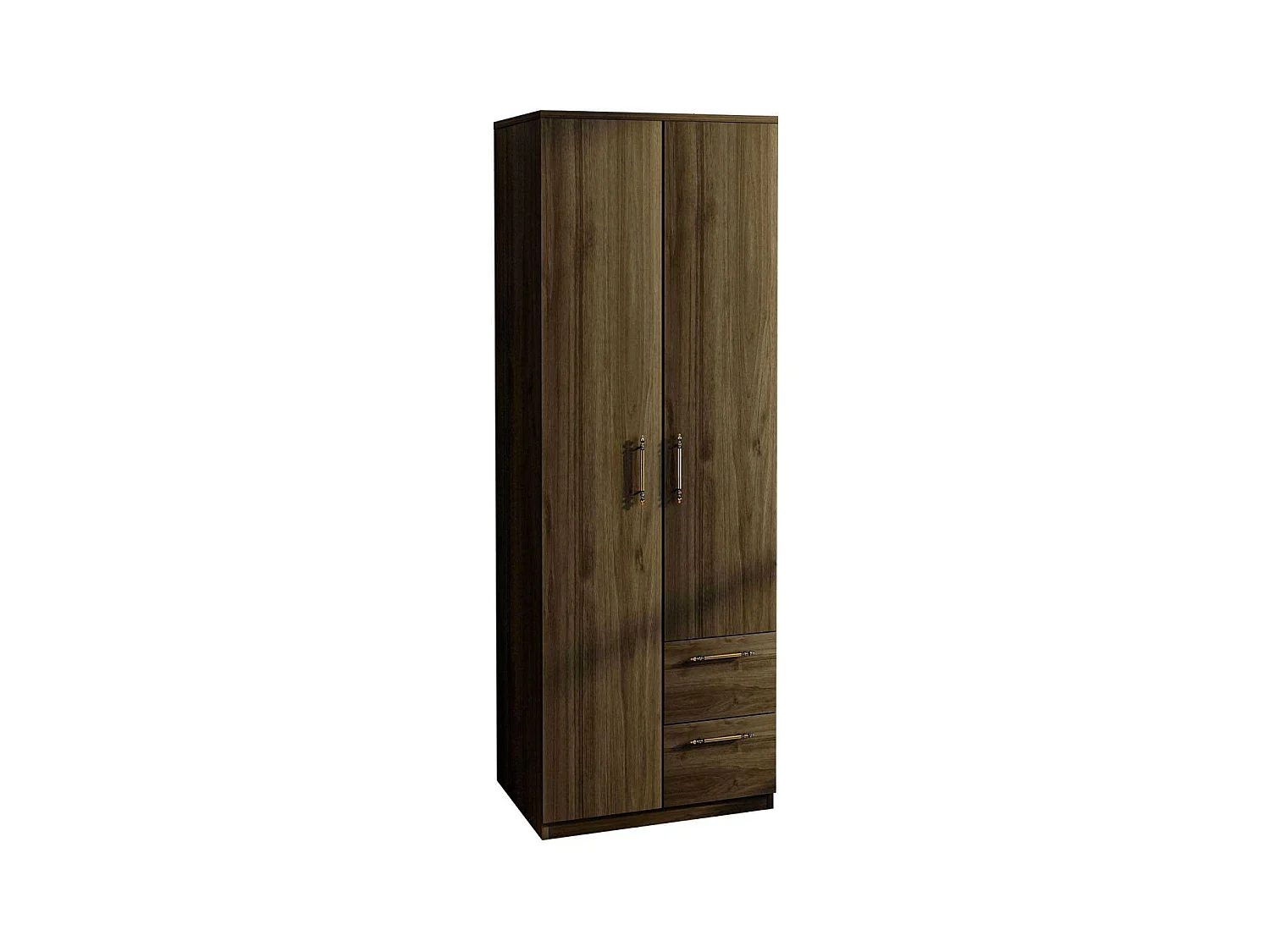 Armoire 2 portes, 2 tiroirs Merlin