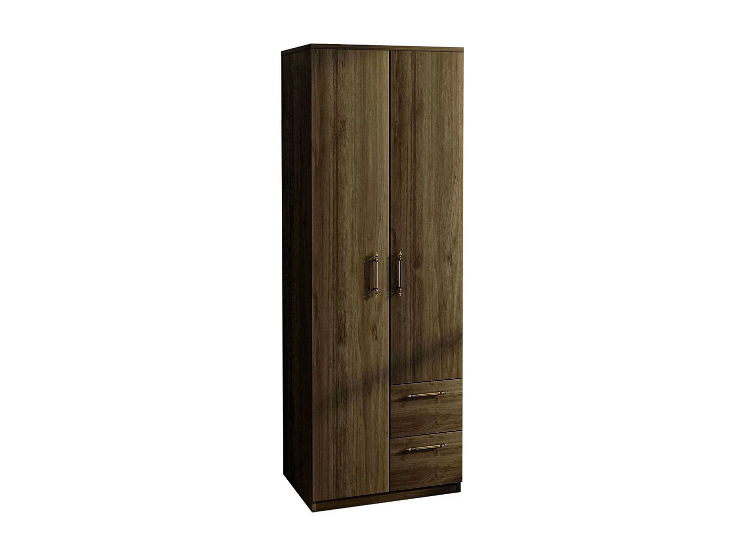 Armoire 2 portes, 2 tiroirs Merlin