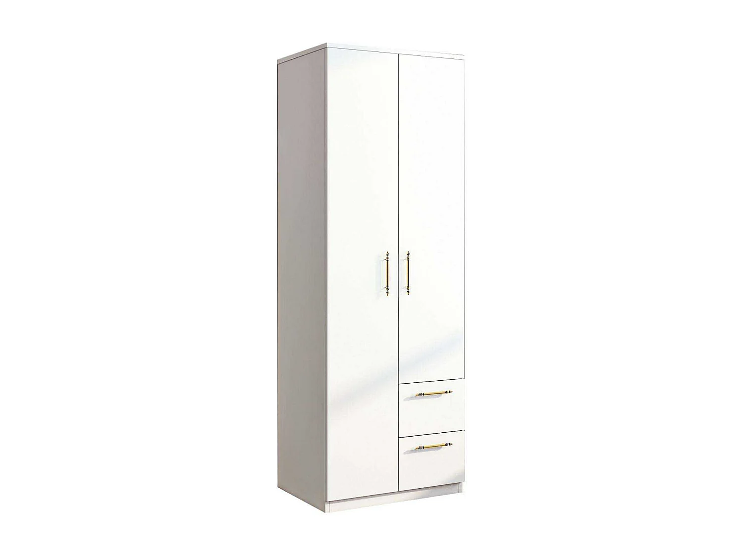 Armoire 2 portes, 2 tiroirs Merlin