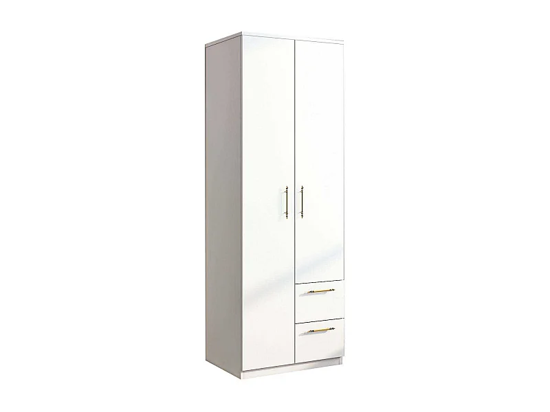 Armoire 2 portes, 2 tiroirs Merlin