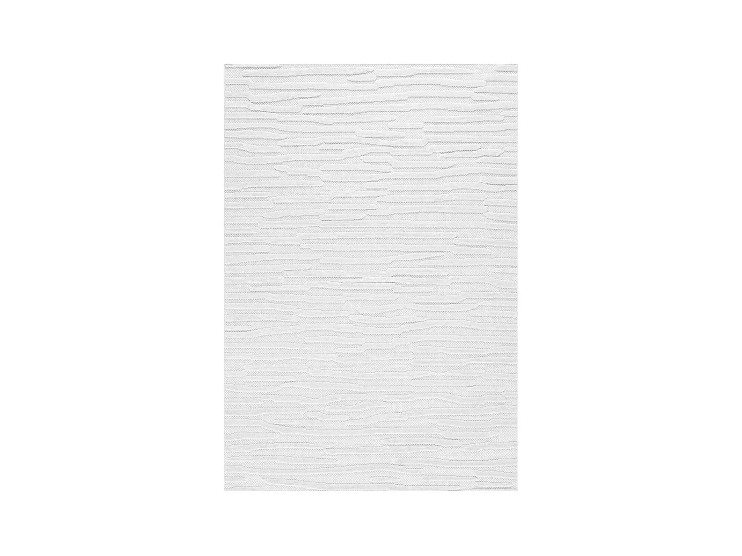Tapis intérieur extérieur en polypropylène Fira 990 blanc 290 x 200 cm