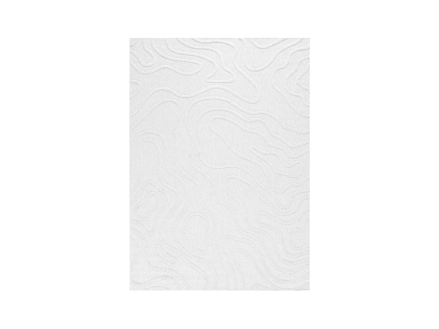Tapis intérieur extérieur en polypropylène Fira 988 blanc 290 x 200 cm