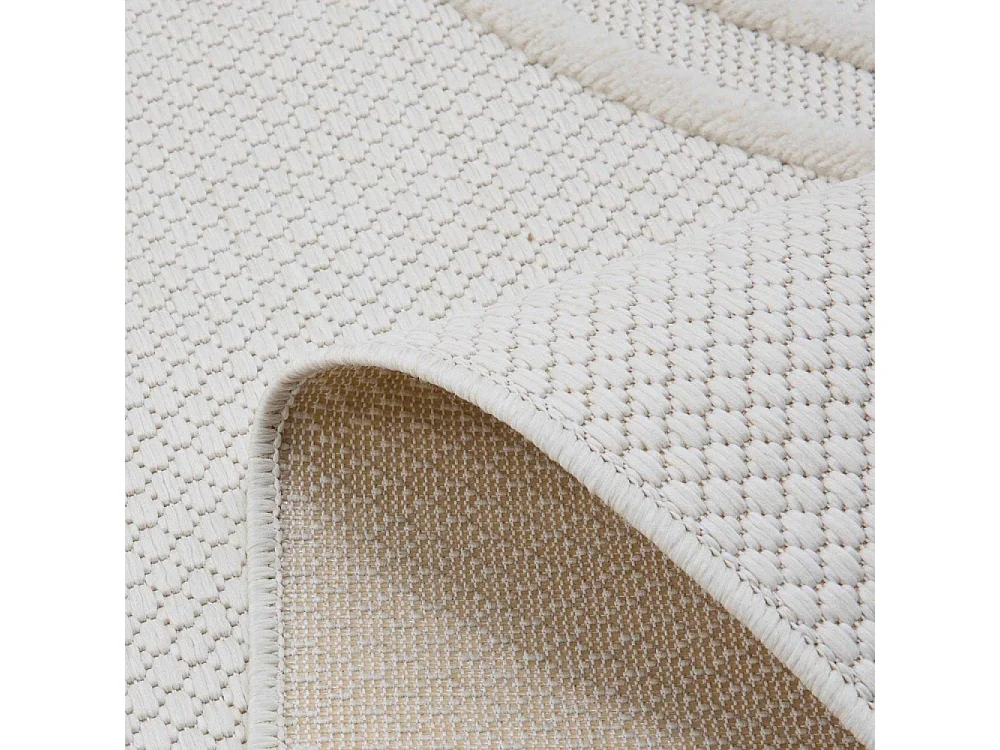 Tapis intérieur extérieur en polypropylène Fira 987 blanc 290 x 200 cm