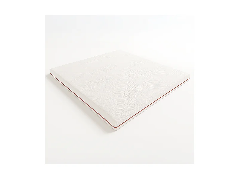 Topper eenpersoons 90 X 200 Memory Foam 9 Zones | Hoogte 5 cm | Antiallergisch