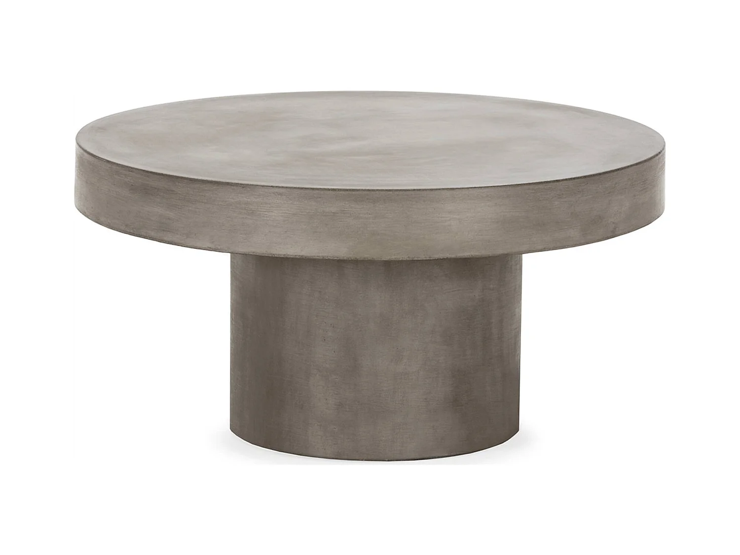 table à café design en ciment gris anthracite élégance minérale