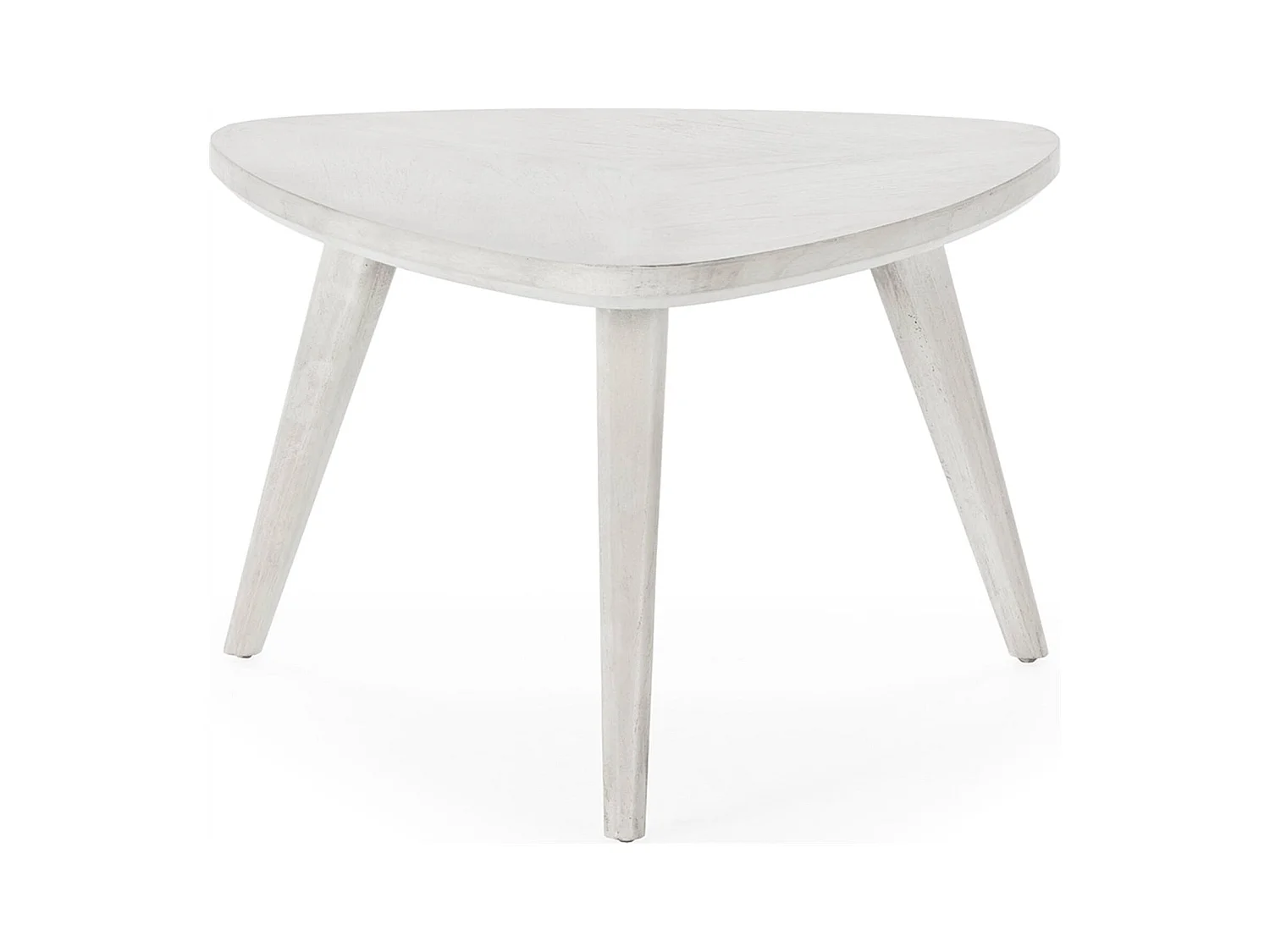 Table à café bois de cèdre gris voilé design contemporain