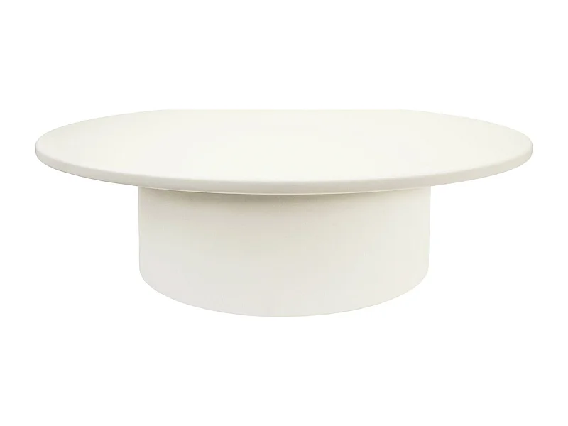 table basse blanche laquée design moderne pour salon élégant