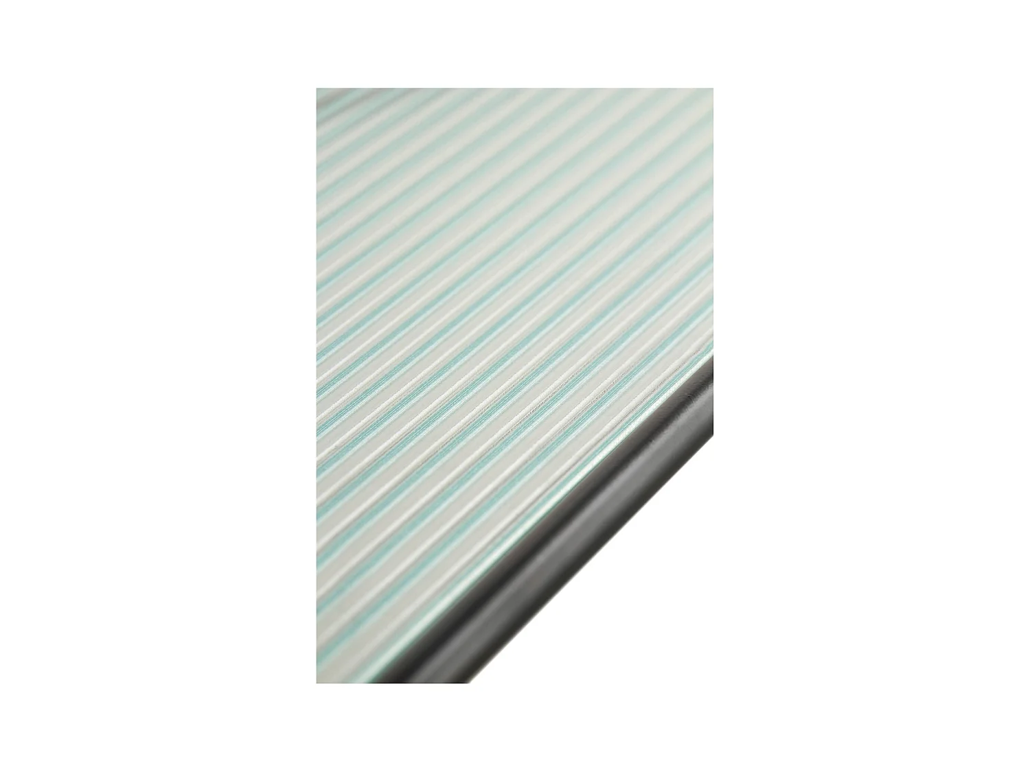 Table basse métal noir et verre design contemporain