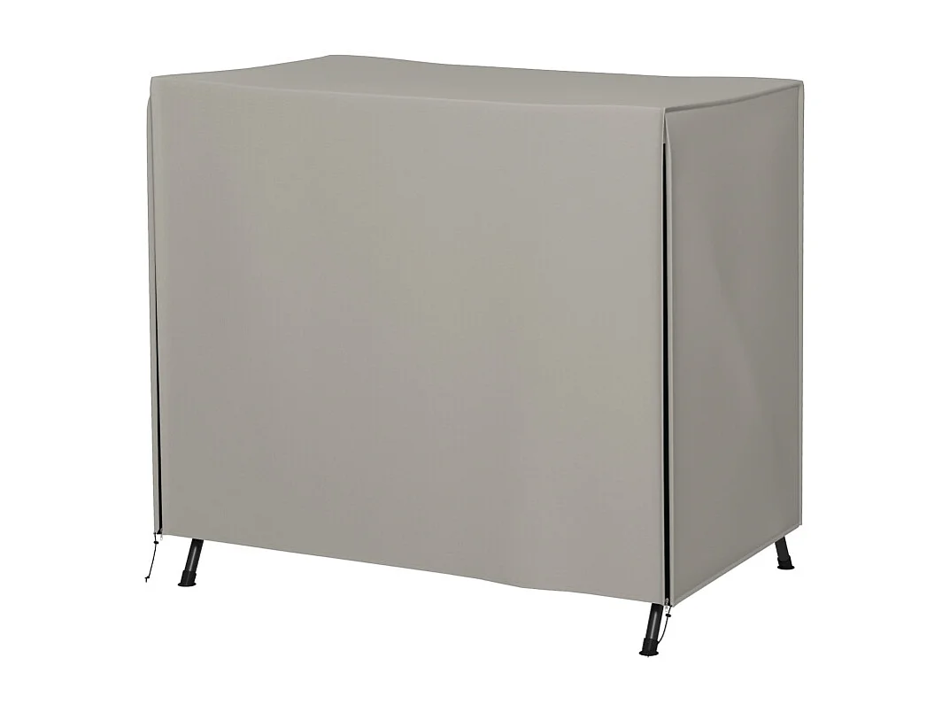 Housse de protection pour balançoire, imperméable, avec protection UV, polyester, gris (177x114x152 cm)