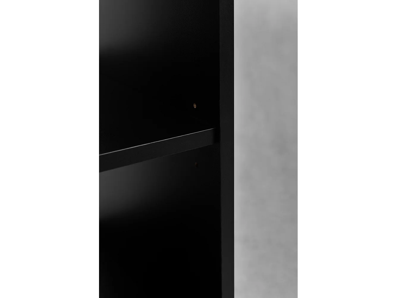 Meuble de salle de bain 20 cm noir