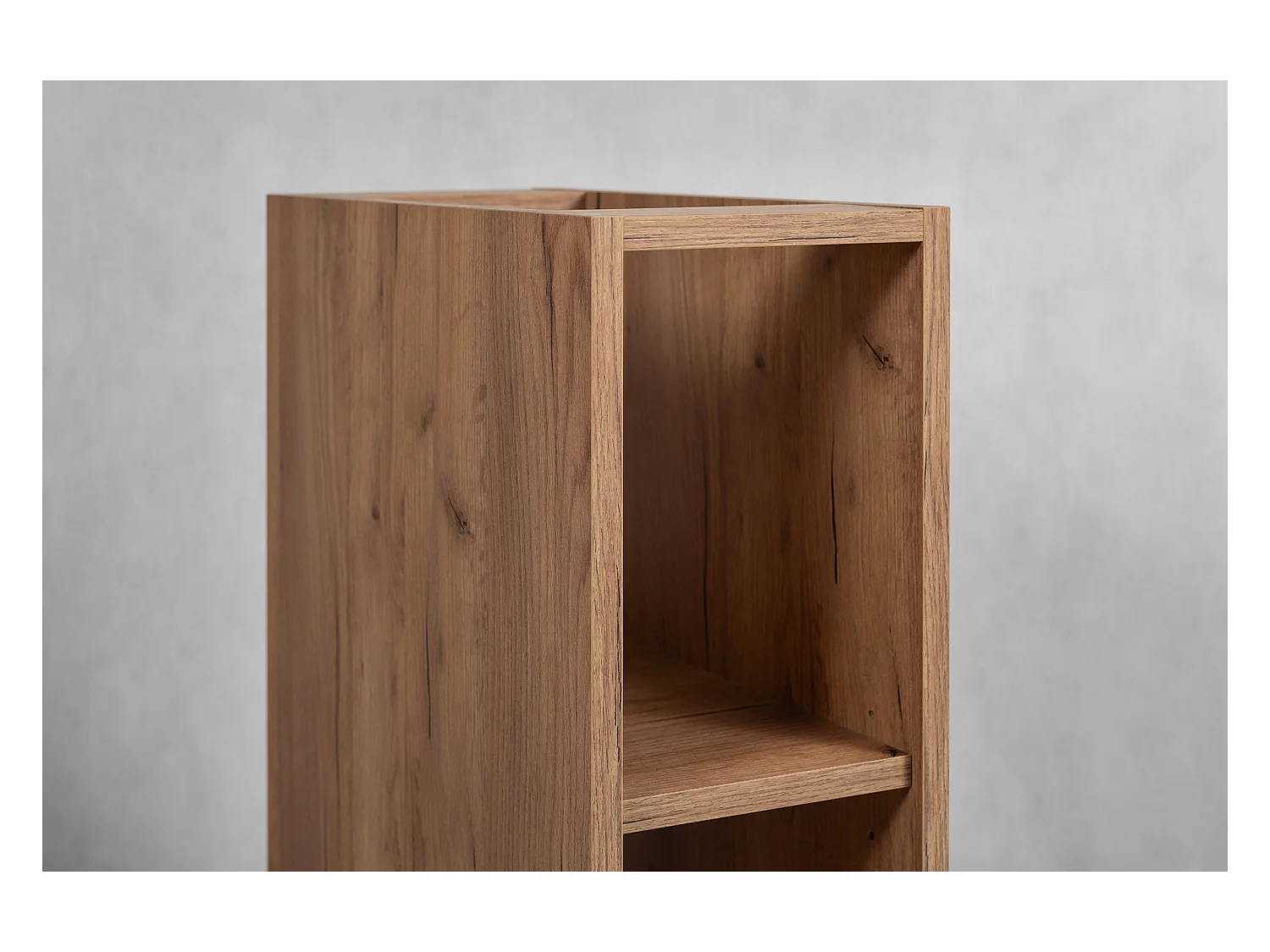 Meuble de salle de bain 20 cm chêne craft doré