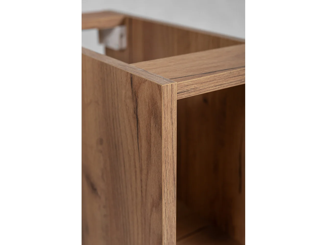 Meuble de salle de bain 20 cm chêne craft doré