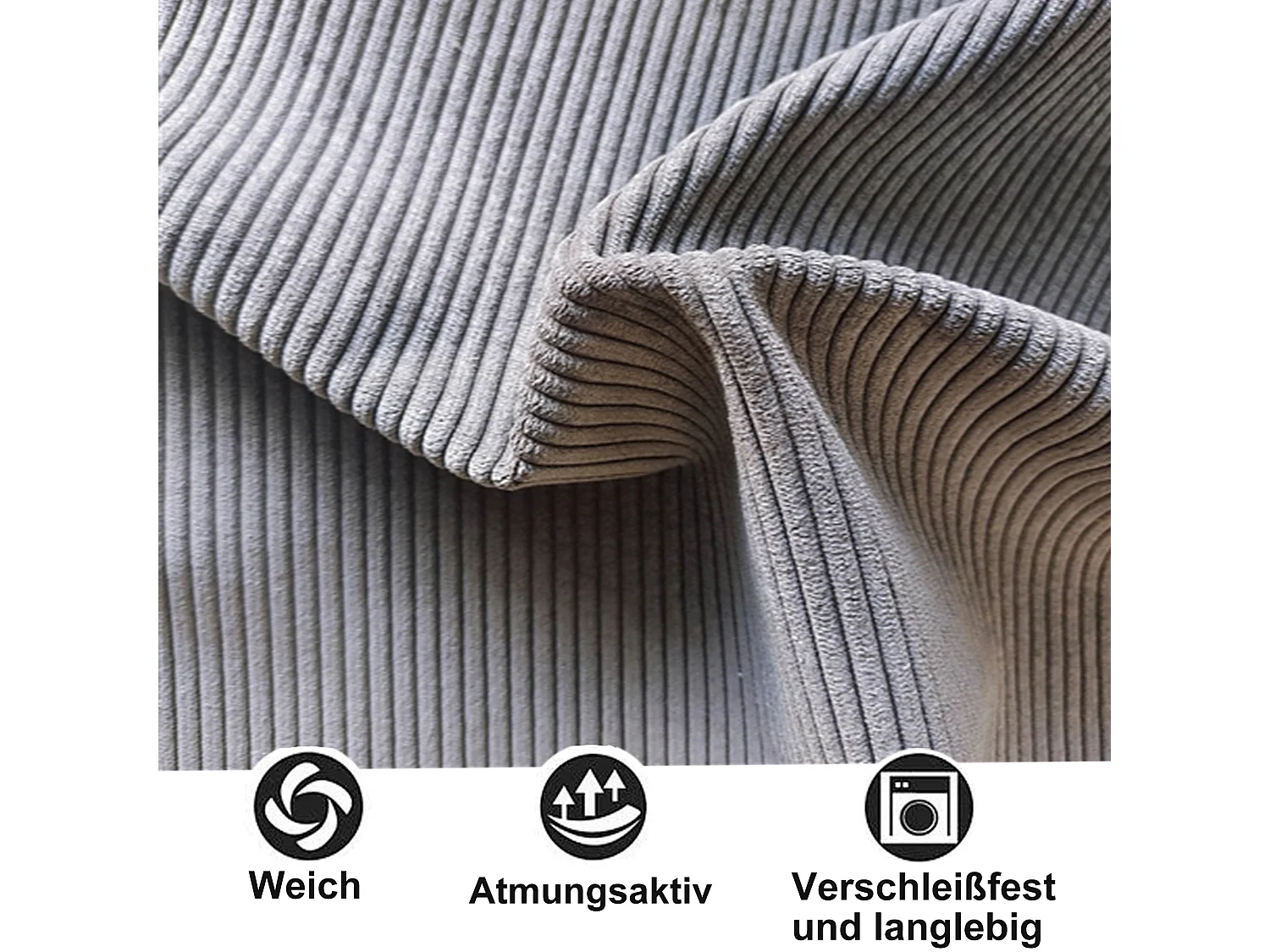 Divano letto 90x200 cm, multifunzionale, con 2 ampi cassetti contenitore, rete a doghe, tessuto in velluto, grigio (204,5x97x68 cm)