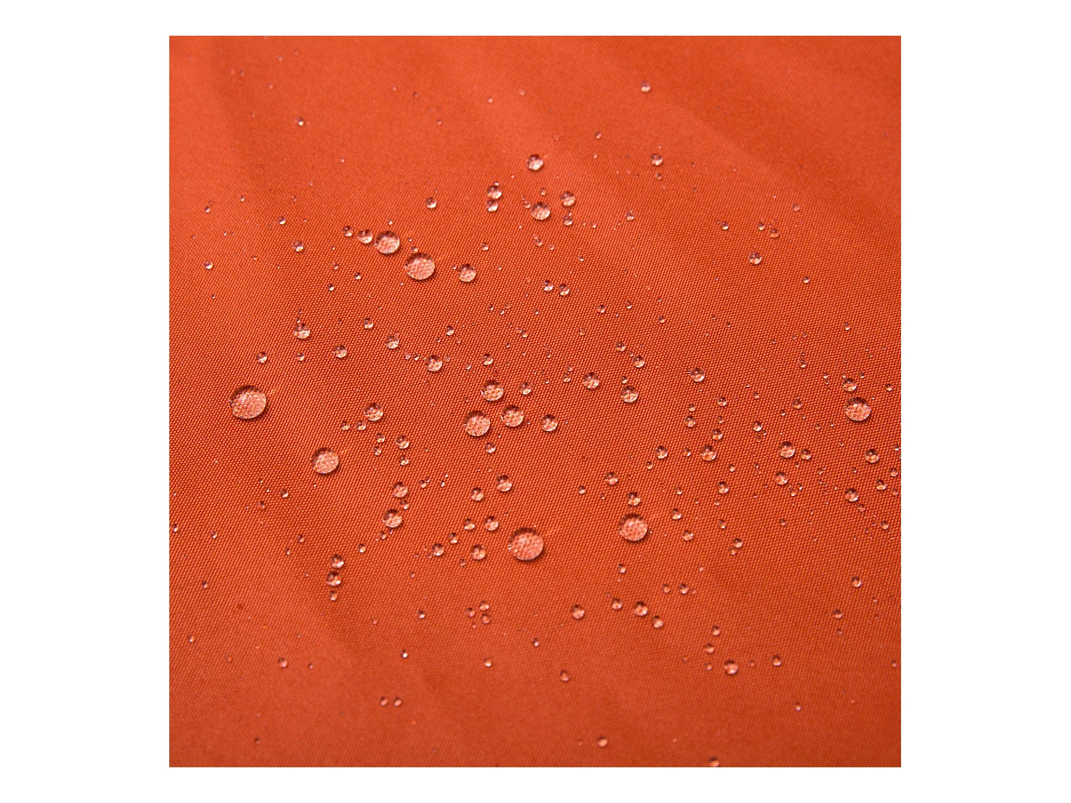 Toit de remplacement pour pavillon, protection solaire en polyester, orange (298x295 cm)