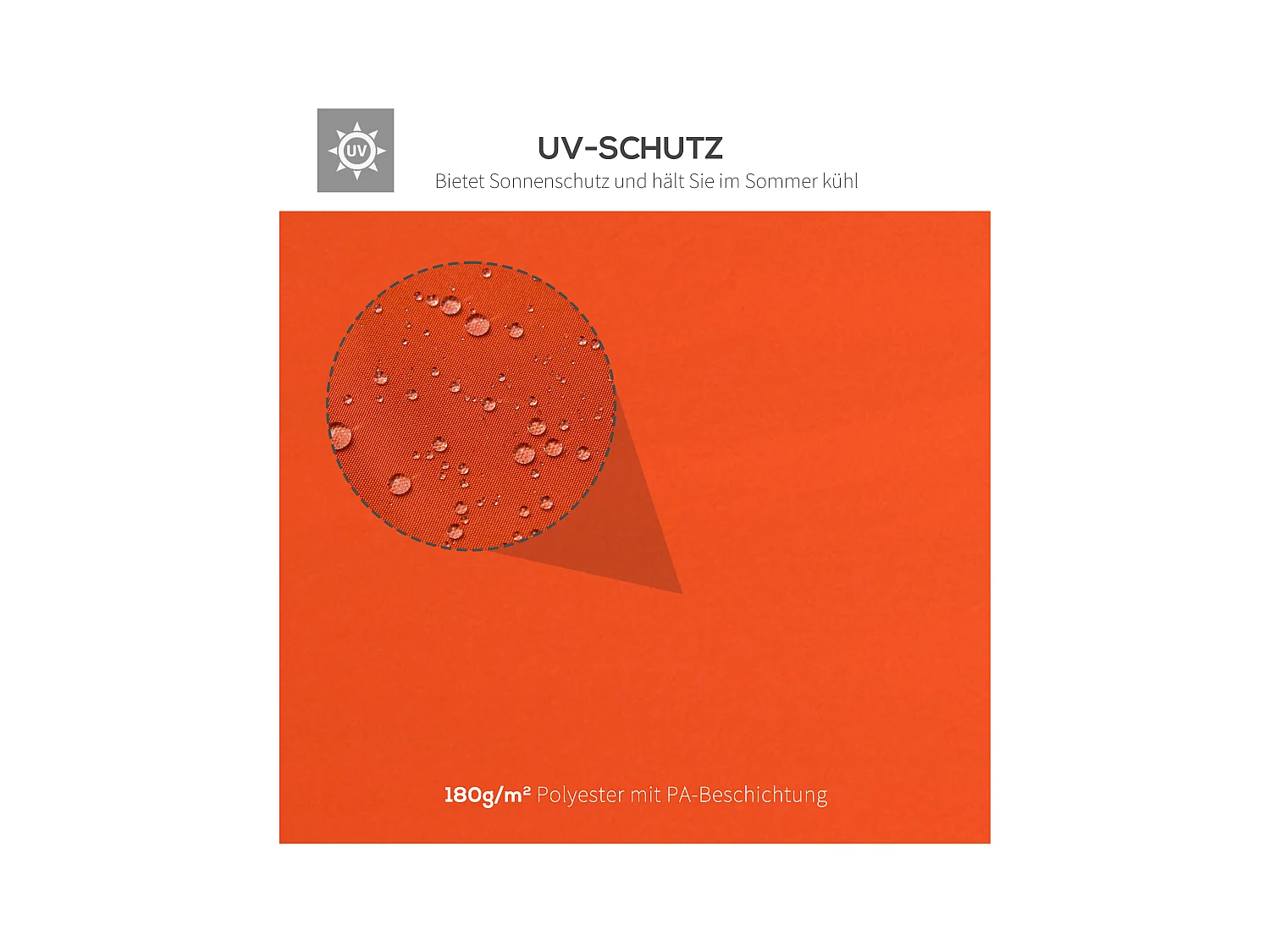 Toit de pavillon de remplacement 3x4m, polyester, rouge rouille (300x400x20 cm)