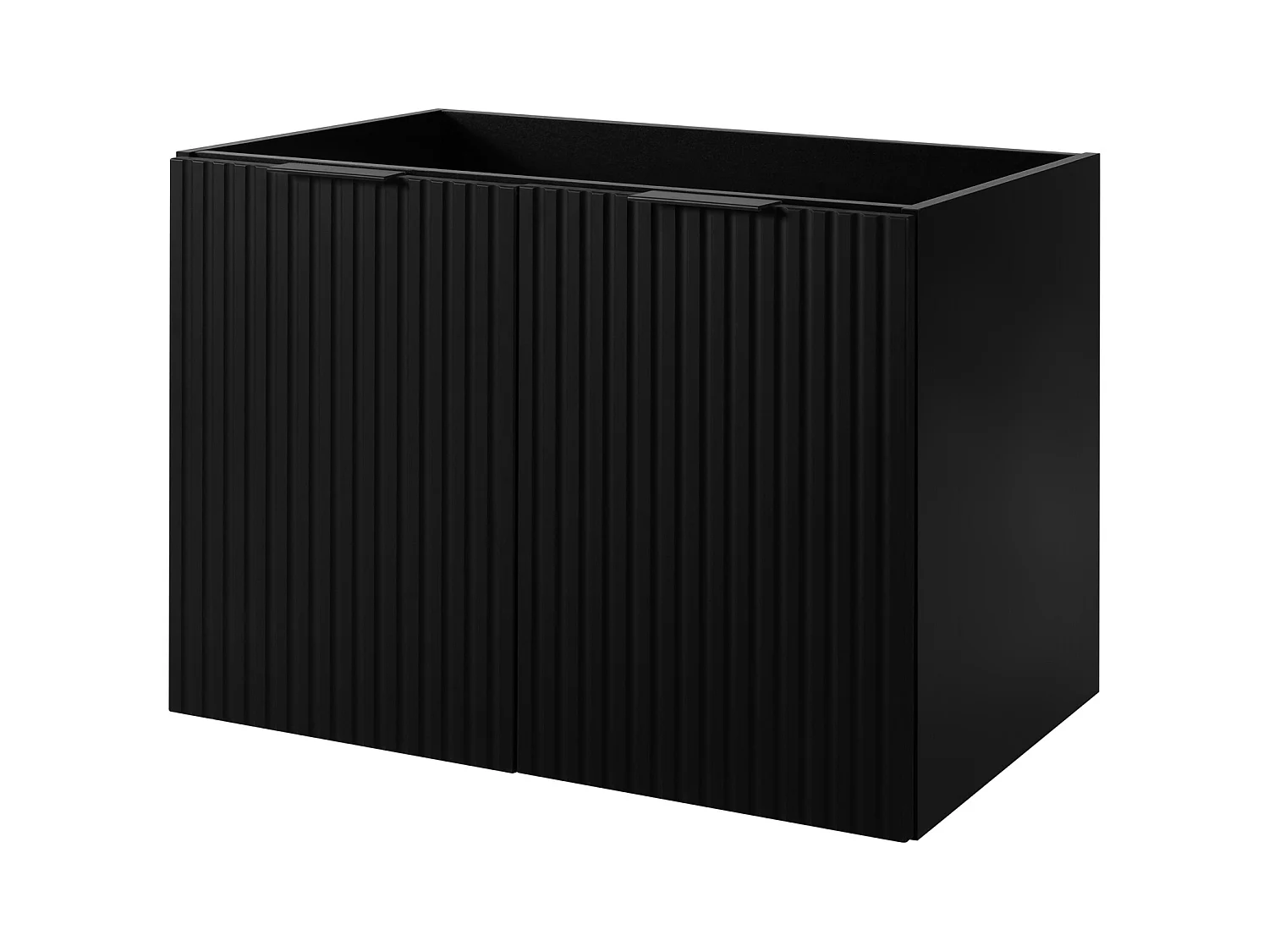 Meuble de salle de bain FLOW/MODERN 80 cm noir