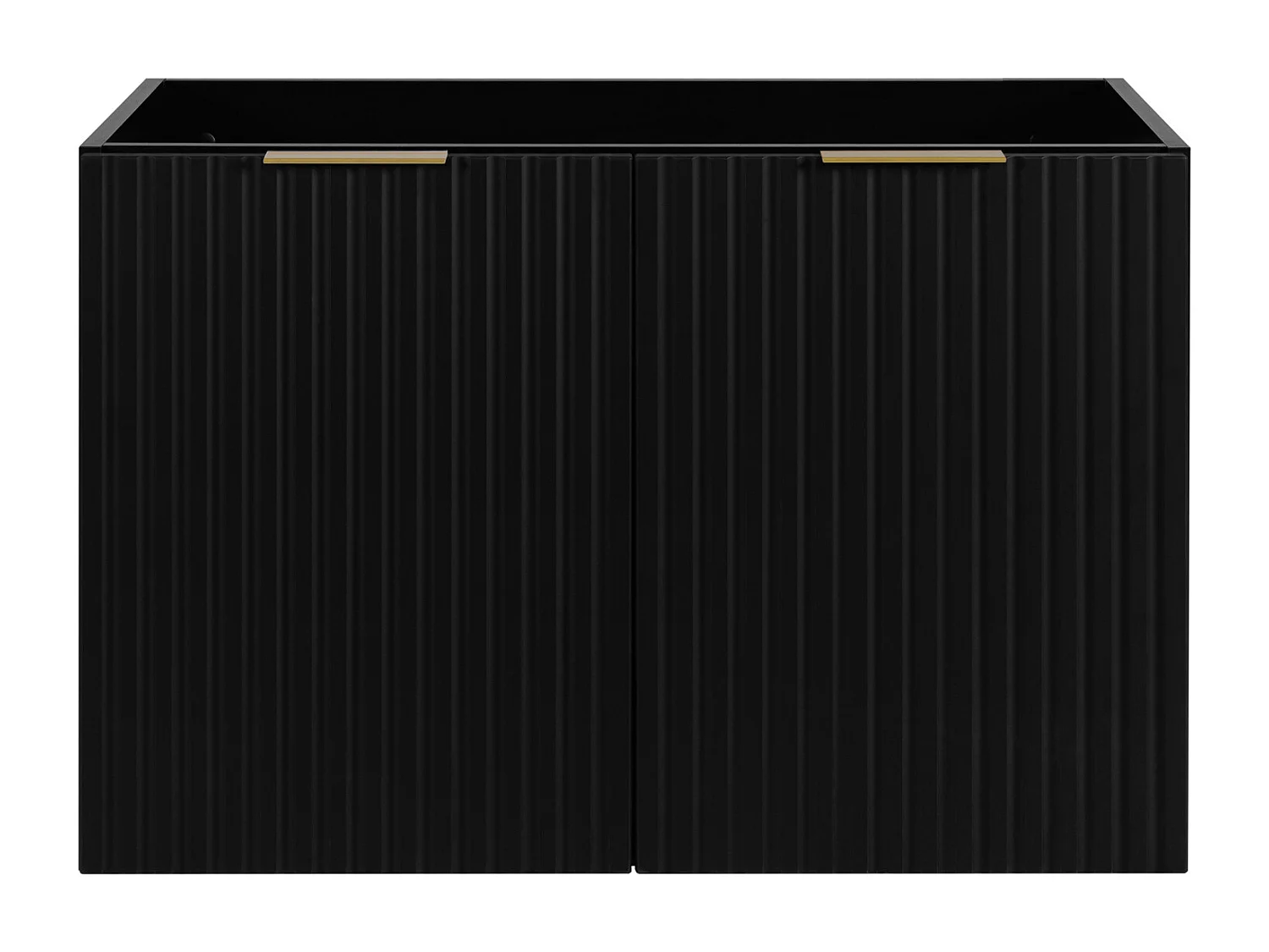 Meuble de salle de bain FLOW/MODERN 80 cm noir