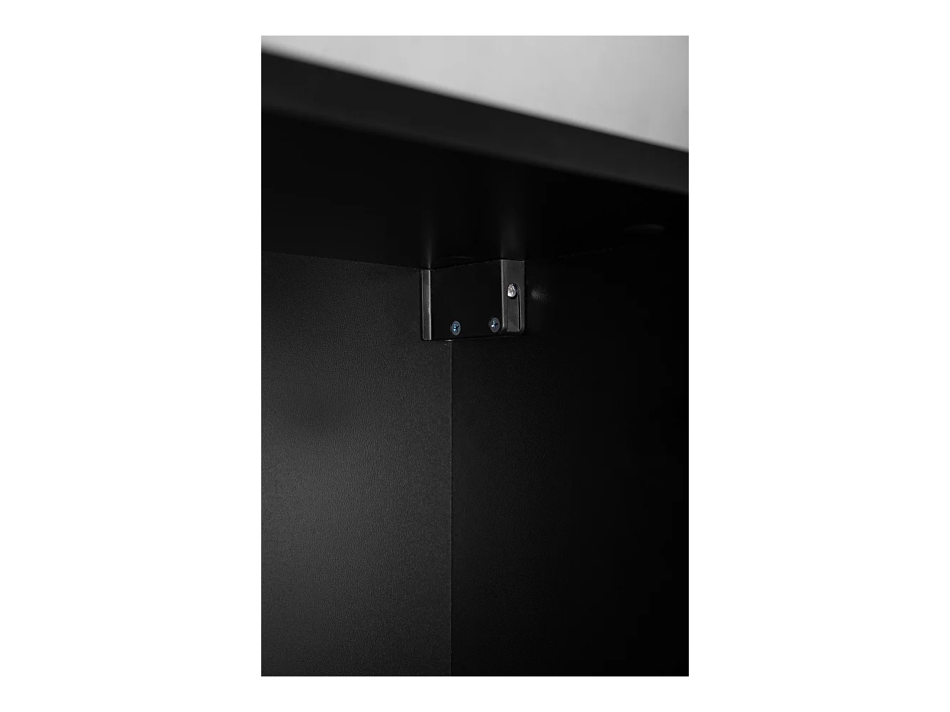 Colonne de salle de bain striée FLOW 136 cm noir