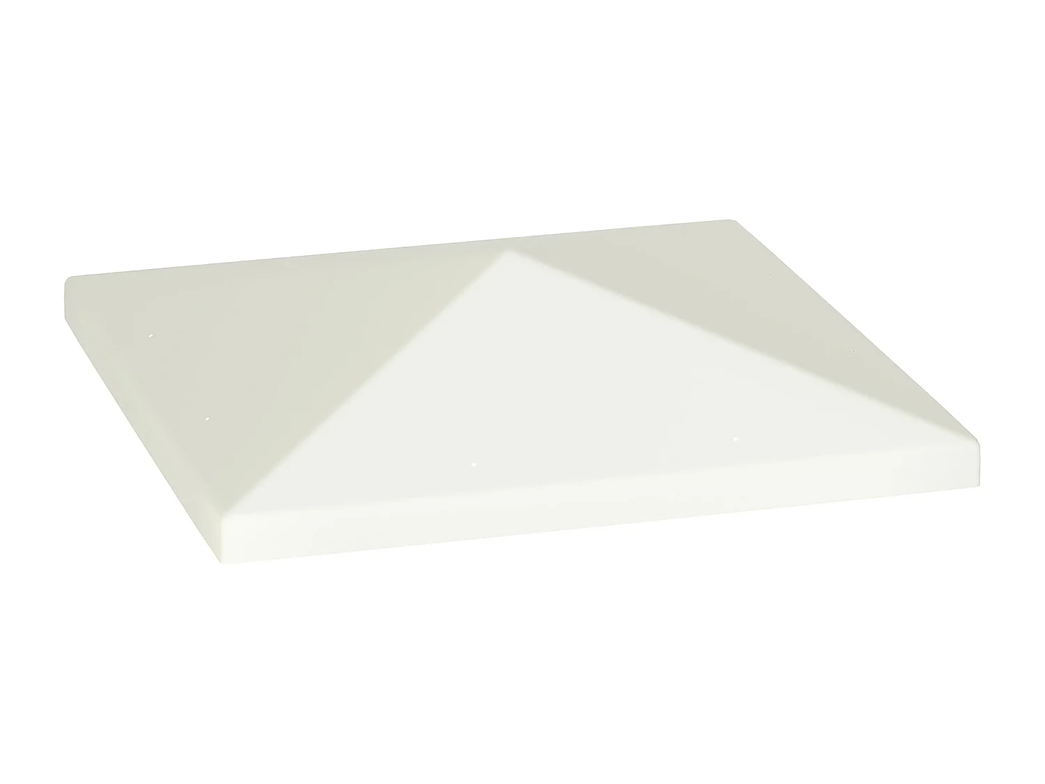 Remplaçant de toit pour pavillon 3 x 3 m, toit étanche en polyester, avec œillets de drainage, gris clair (298x298x1 cm)