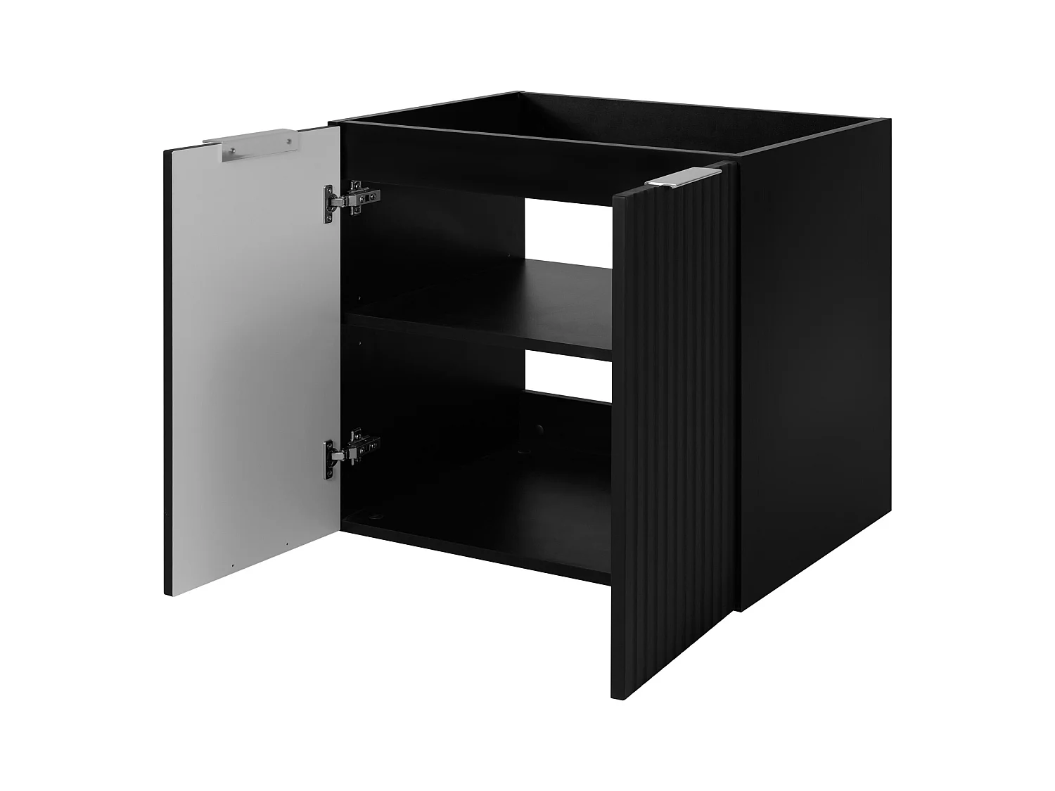 Meuble de salle de bain FLOW/MODERN 60 cm noir