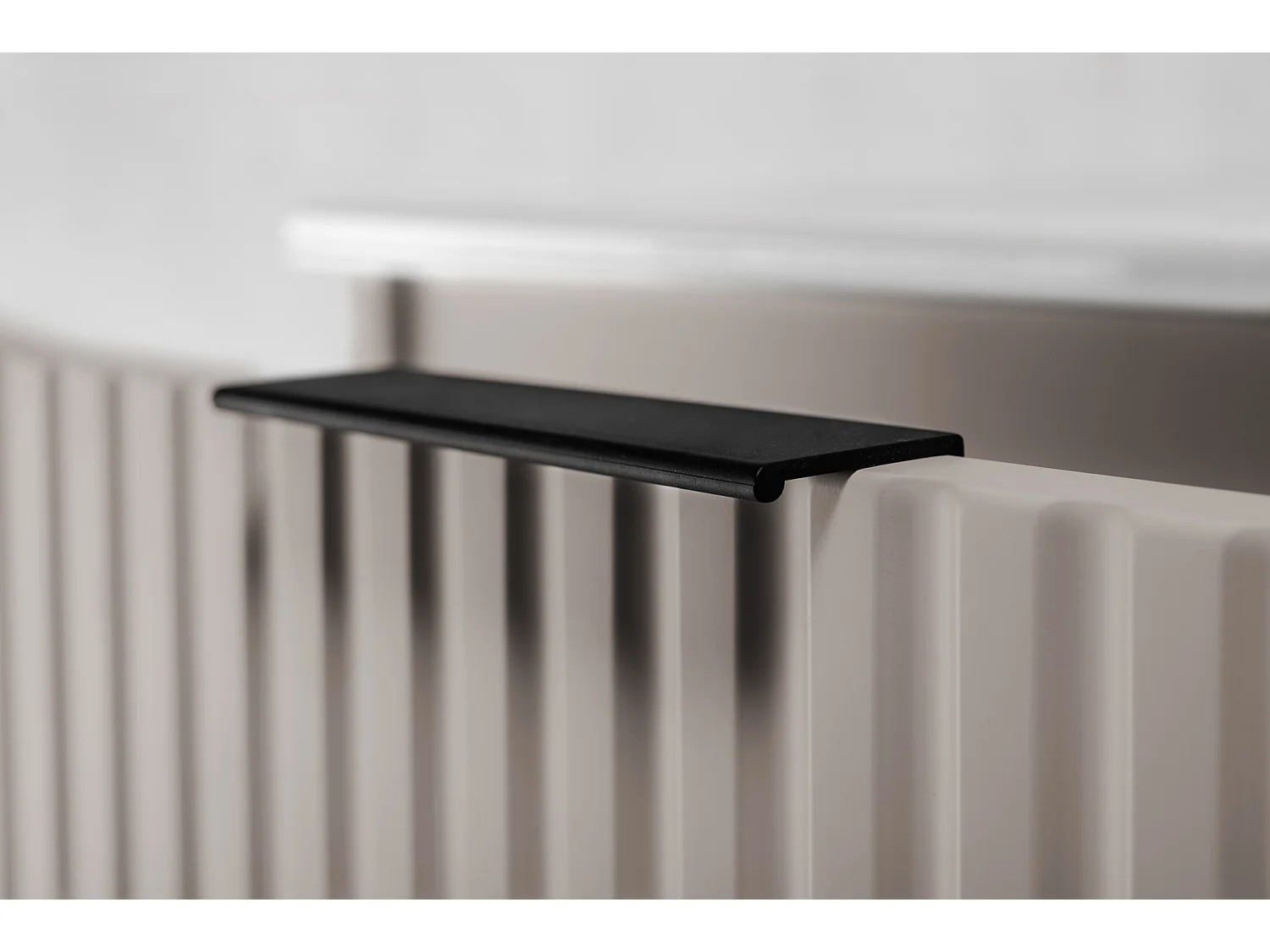 Mobiletto da bagno FLOW 60 cm cashmere con piano