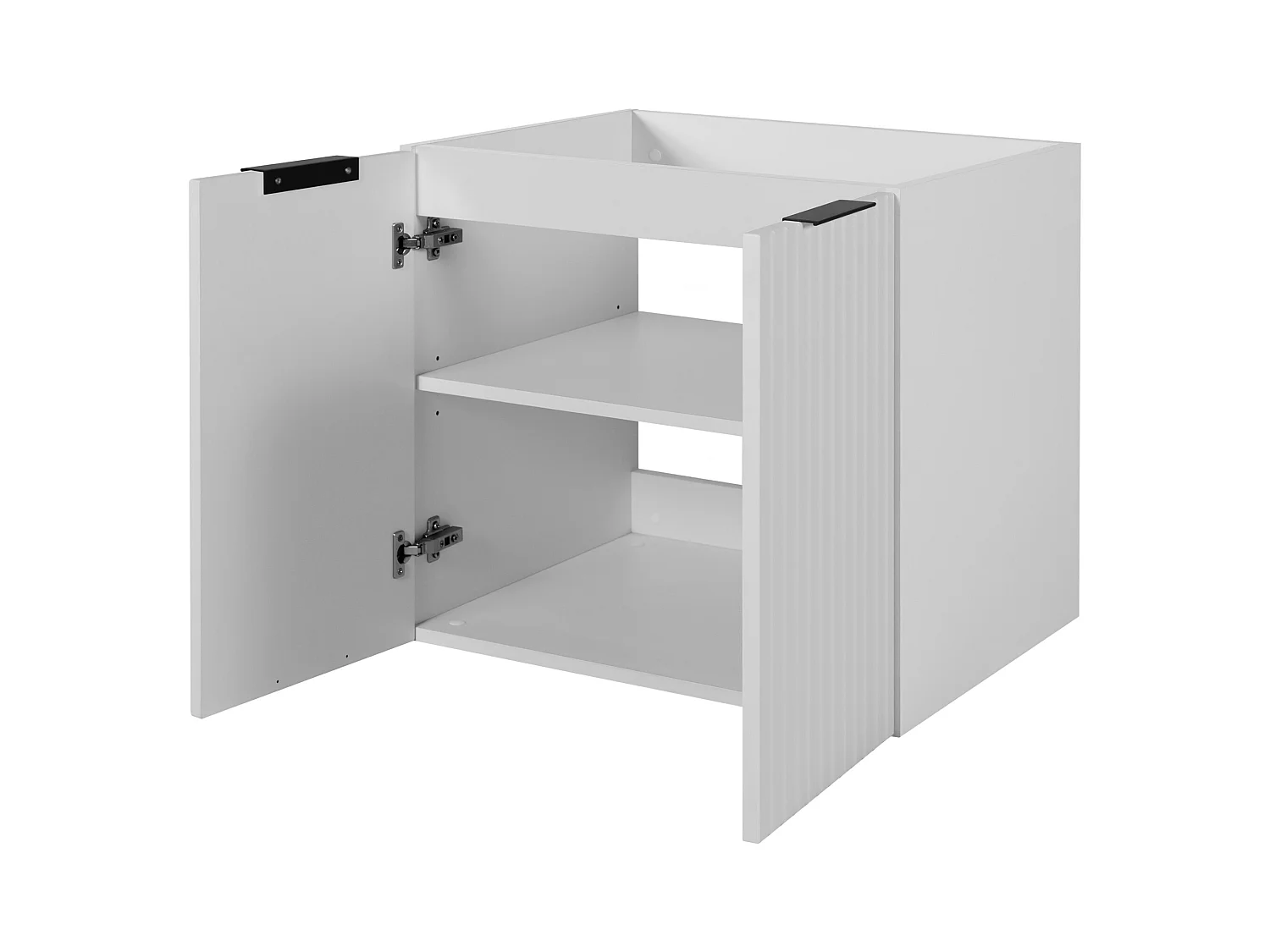 Meuble de salle de bain FLOW/MODERN 60 cm blanc