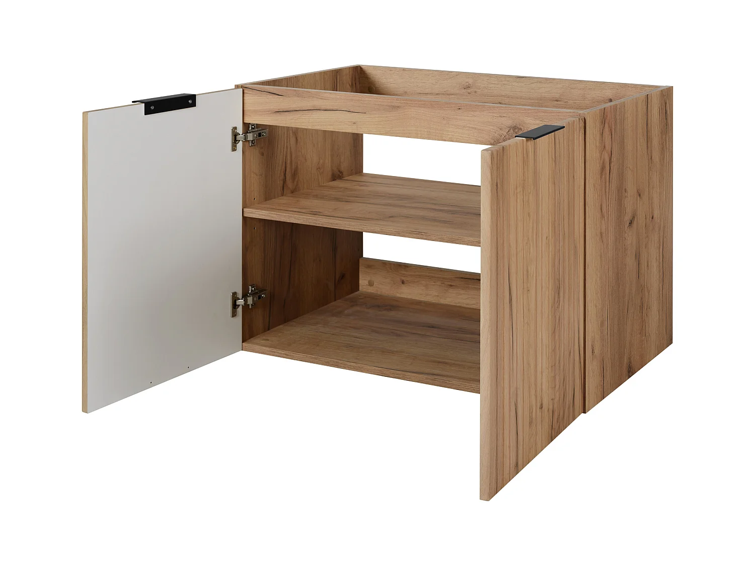 Meuble de salle de bain FLOW/MODERN 80 cm chêne craft doré