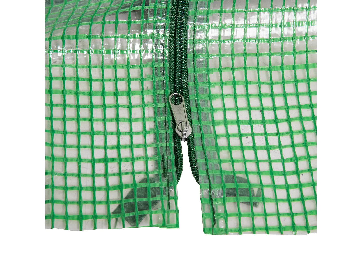 Tuinkas voor tomaten en planten, stalen constructie, polyester, groen (180x90x90 cm)