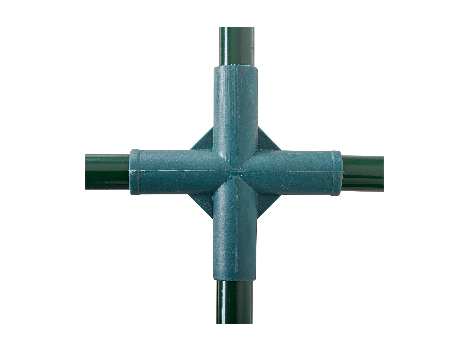 Winterbestendige tomatenkas, stalen frame, waterdicht groen kunststof zeil met oprolbaar raam (200x100x80cm)