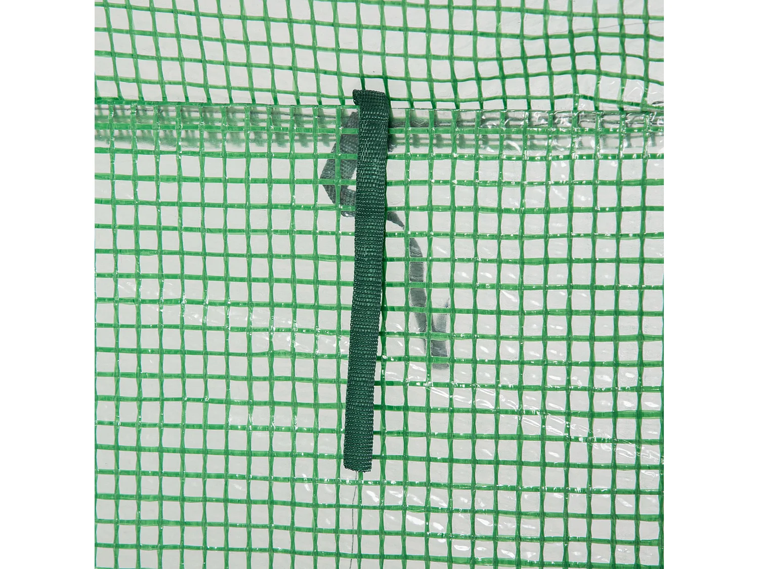 Serre de Jardin avec Porte enroulable, en Plastique et Acier, Vert (100x50x150 cm)