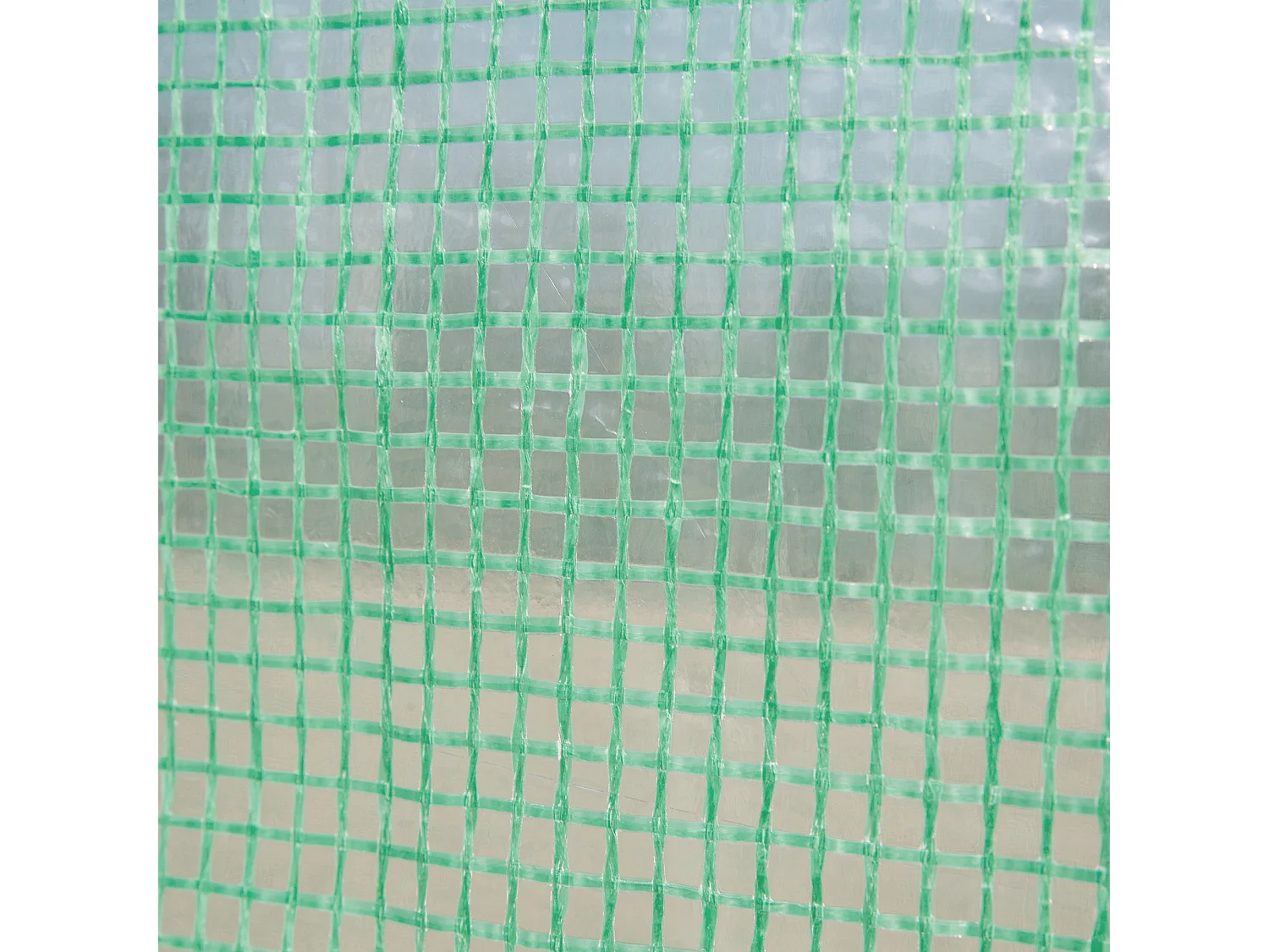 Serre tunnel 2,95x2x2m, avec 6 fenêtres, protection UV, acier, vert (295x200x200 cm)