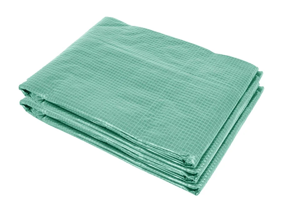 Film de polyéthylène pour tunnel de jardin, 6 fenêtres, vert (300x200x200 cm)