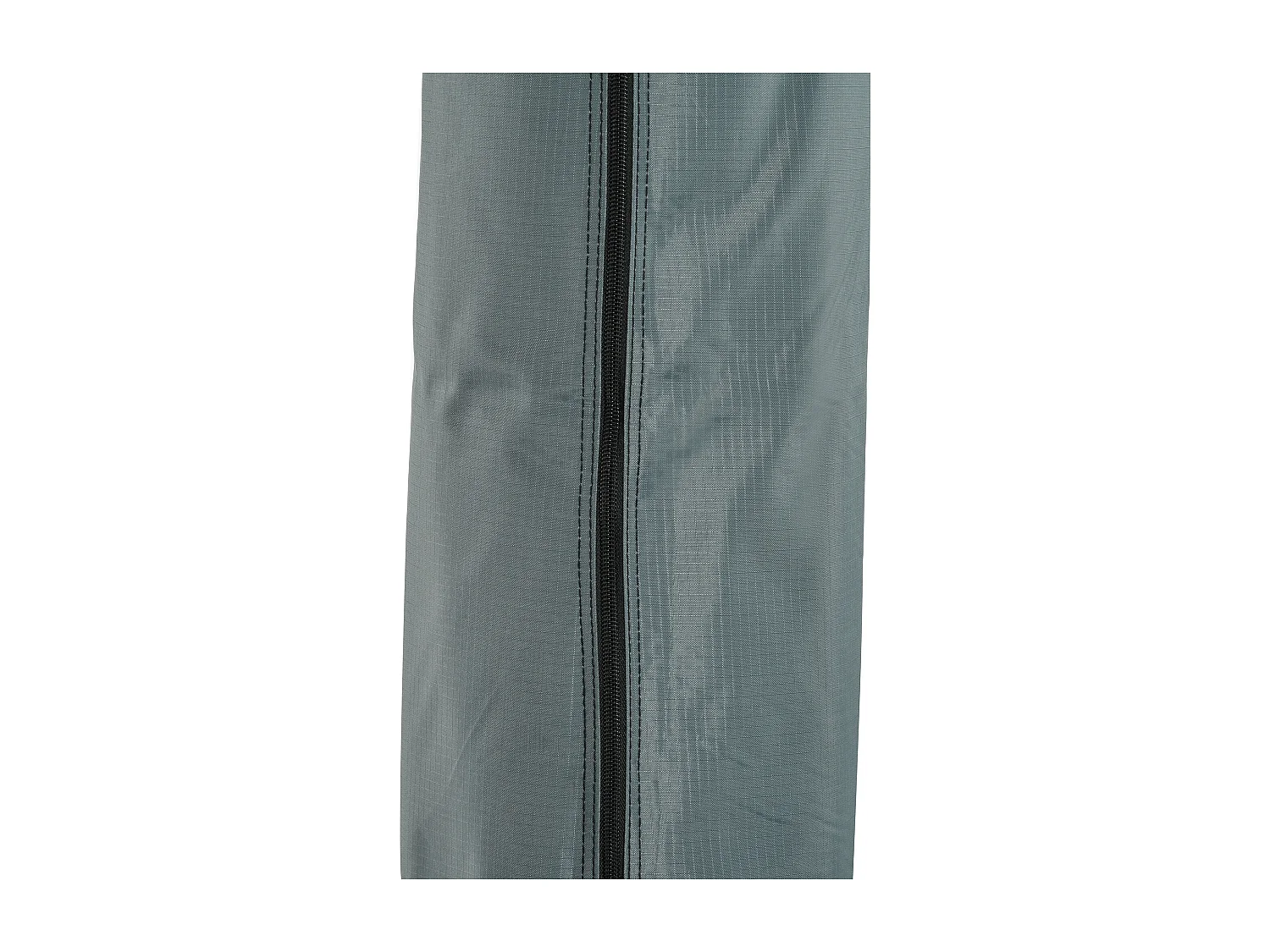 Housse de parasol imperméable avec fermeture éclair, polyester Oxford, gris (178x35x0.1cm)