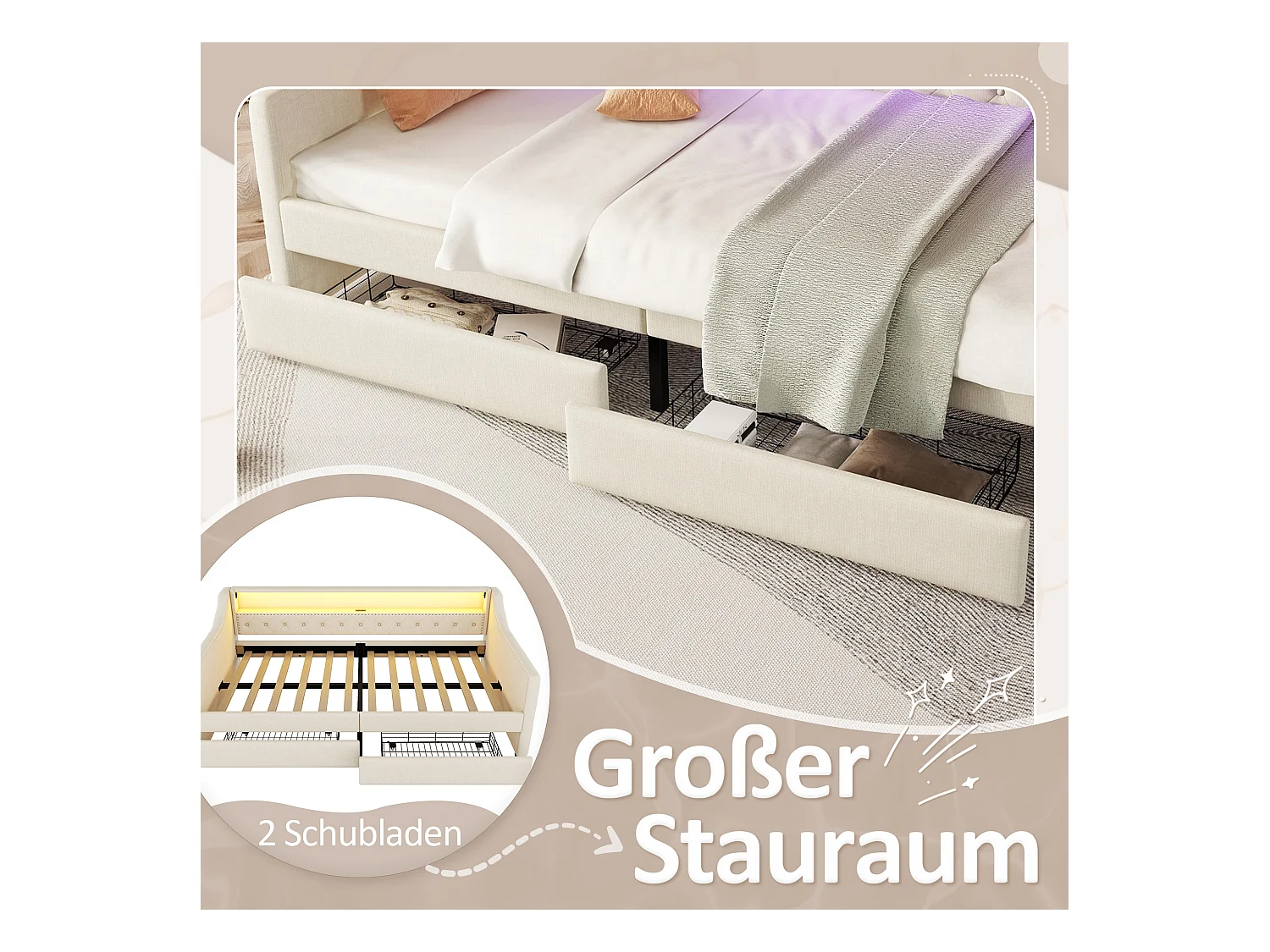 Lit superposé avec échelle et barrière, convertible en 2 lits, bois pour enfants, adultes, blanc (205x145.5x162 cm)