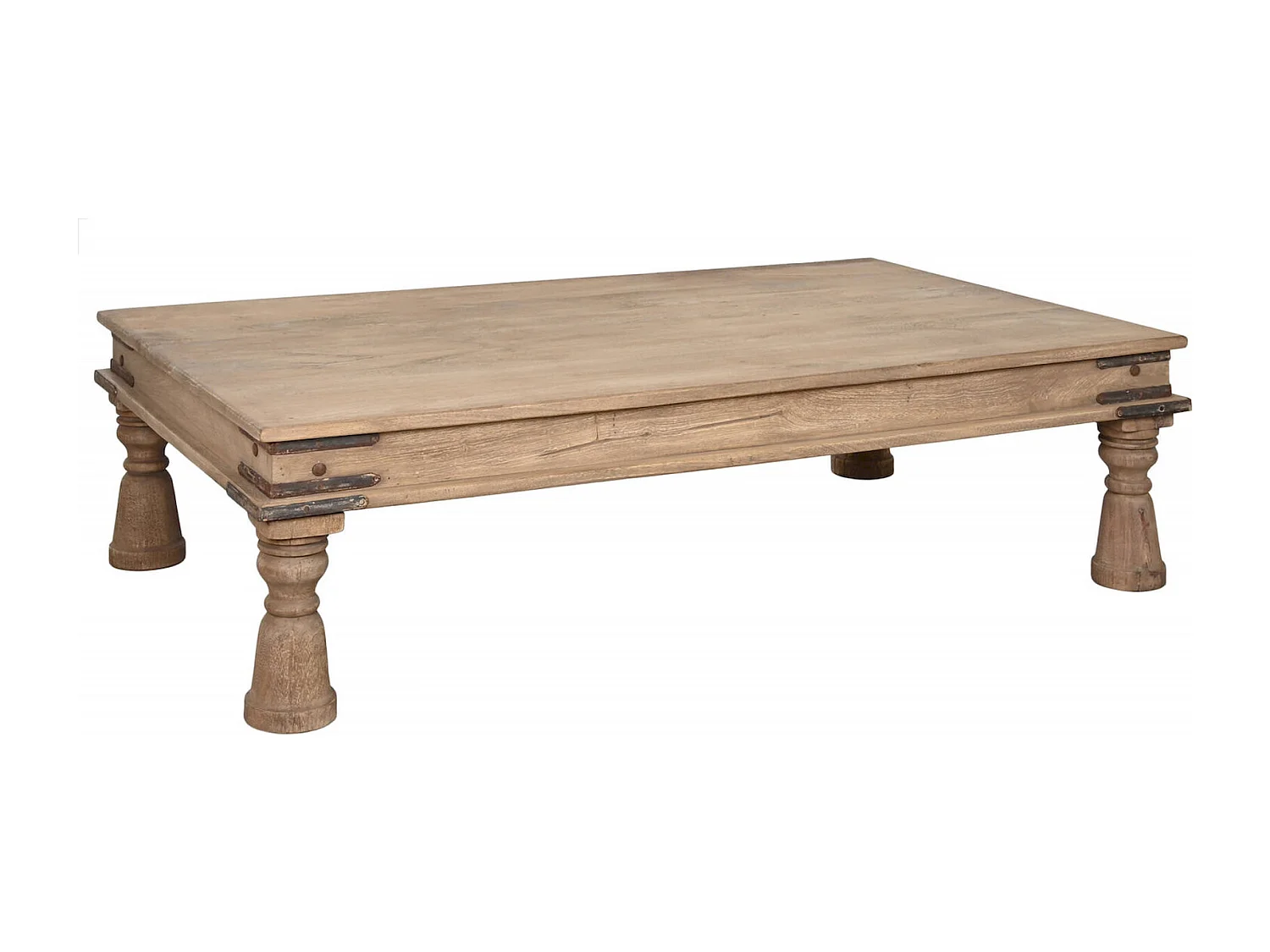 Table basse bois élégante et solide pour salon