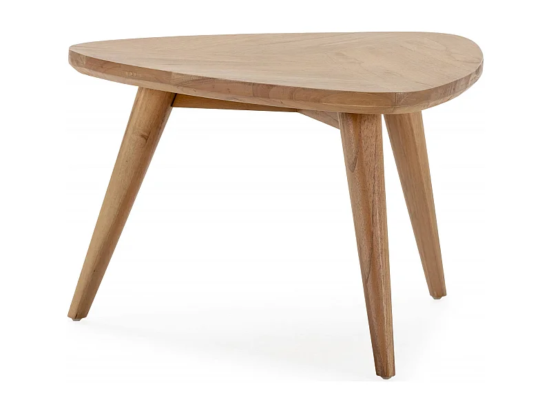 Table basse élégante en cèdre pour salon