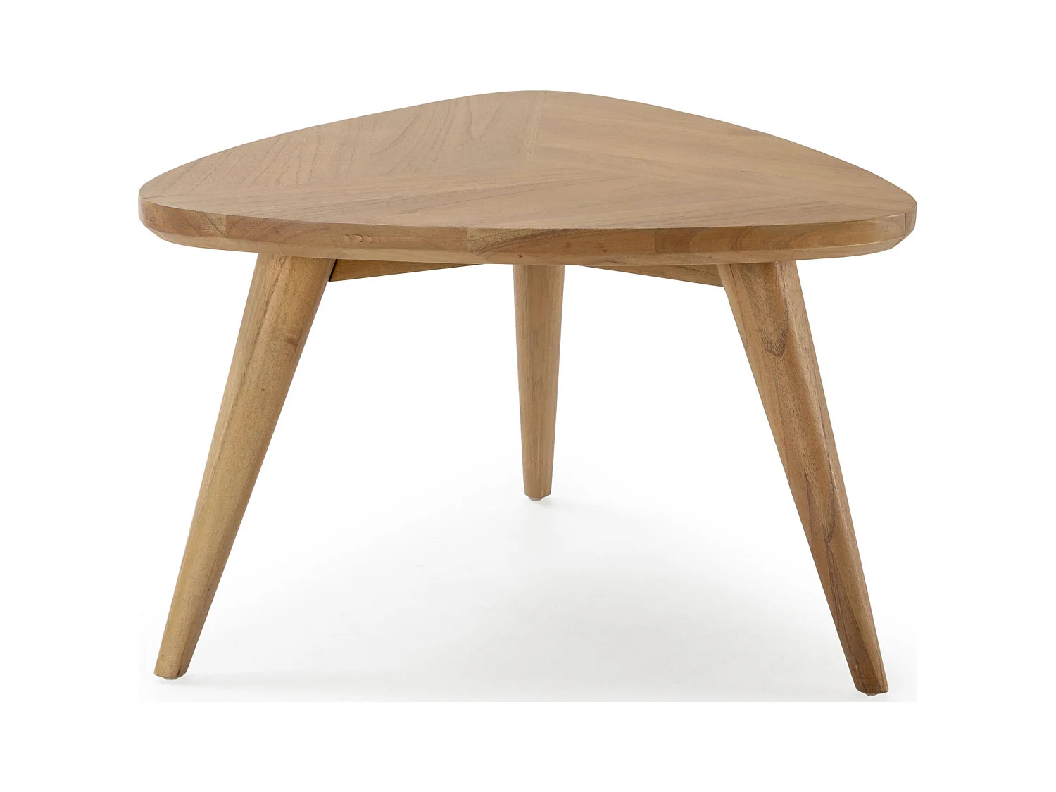Table basse élégante en cèdre pour salon