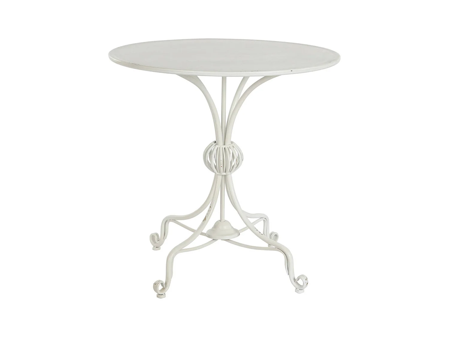 Table basse design blanc élégant pour salon