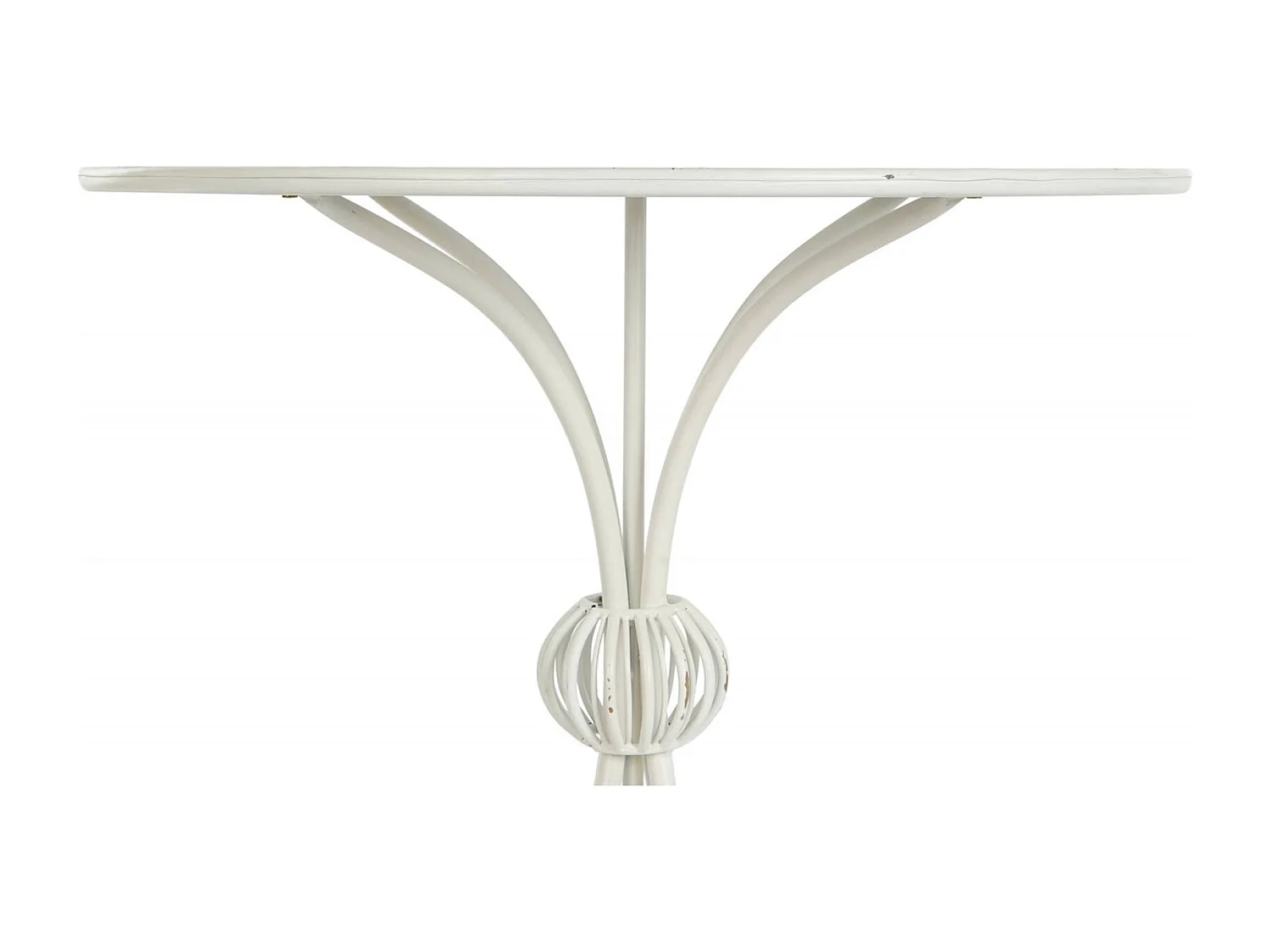 Table basse design blanc élégant pour salon