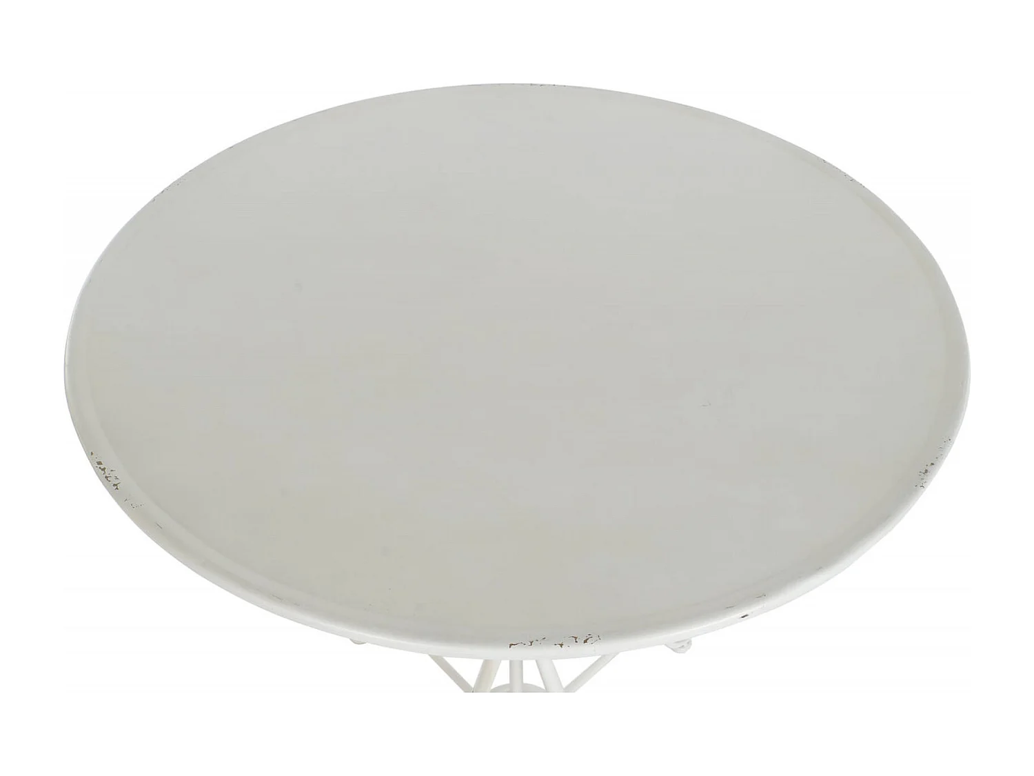 Table basse design blanc élégant pour salon