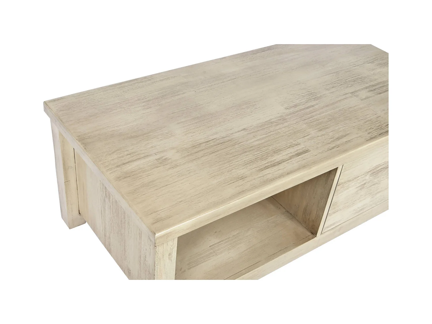 Table basse chic en acacia pour salon élégant