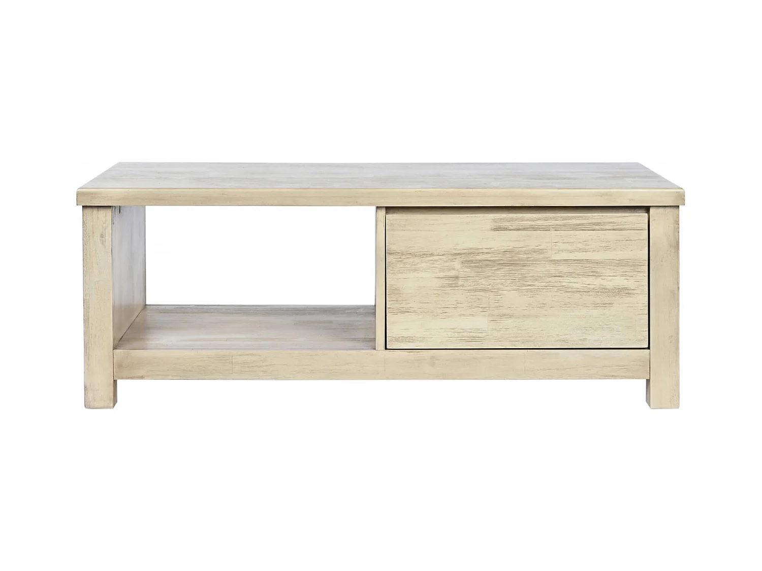 Table basse chic en acacia pour salon élégant