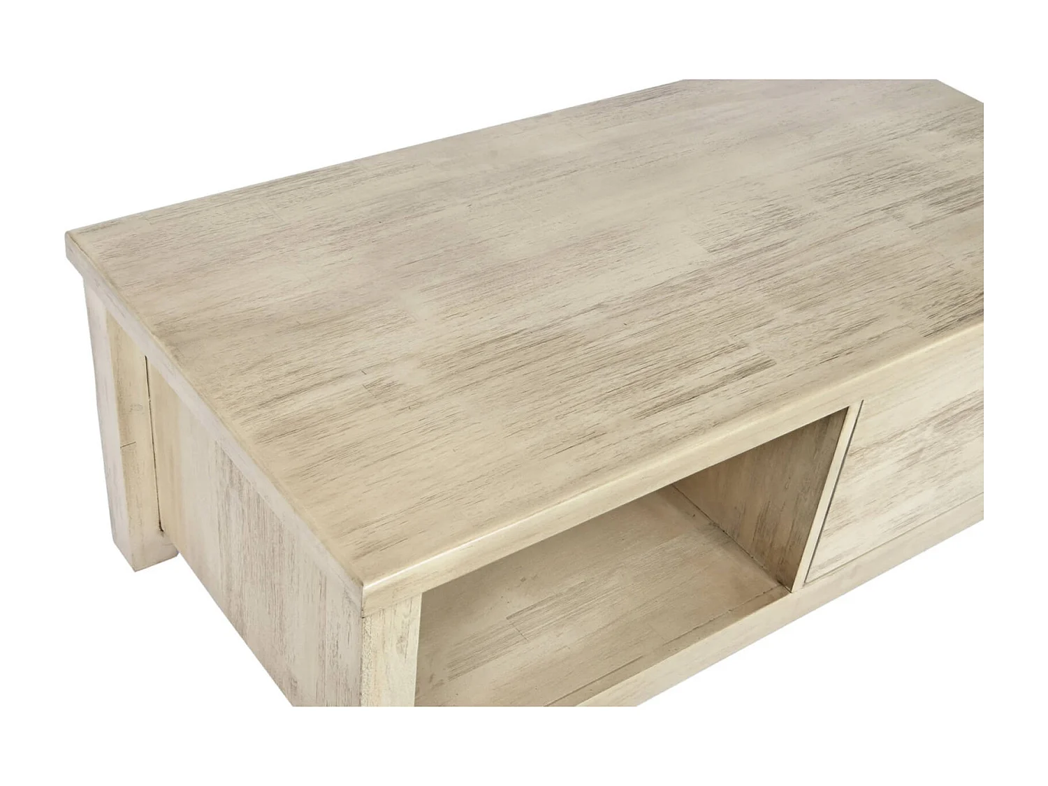 Table basse chic en acacia pour salon élégant