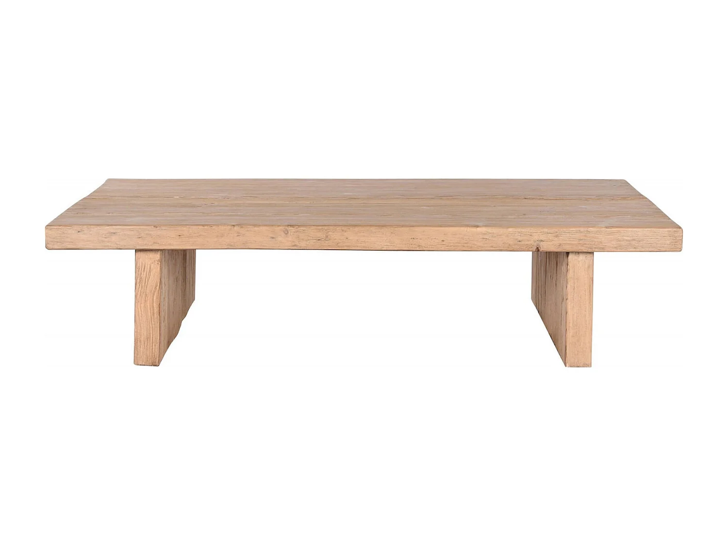 Table basse élégante chêne robuste pour salon chic