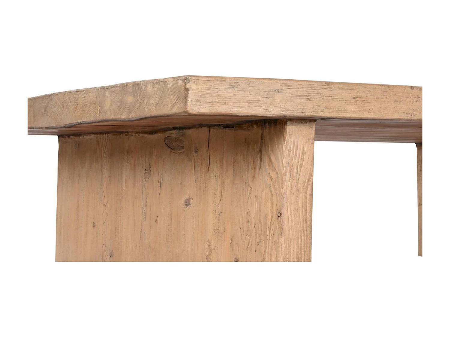 Table basse élégante chêne robuste pour salon chic