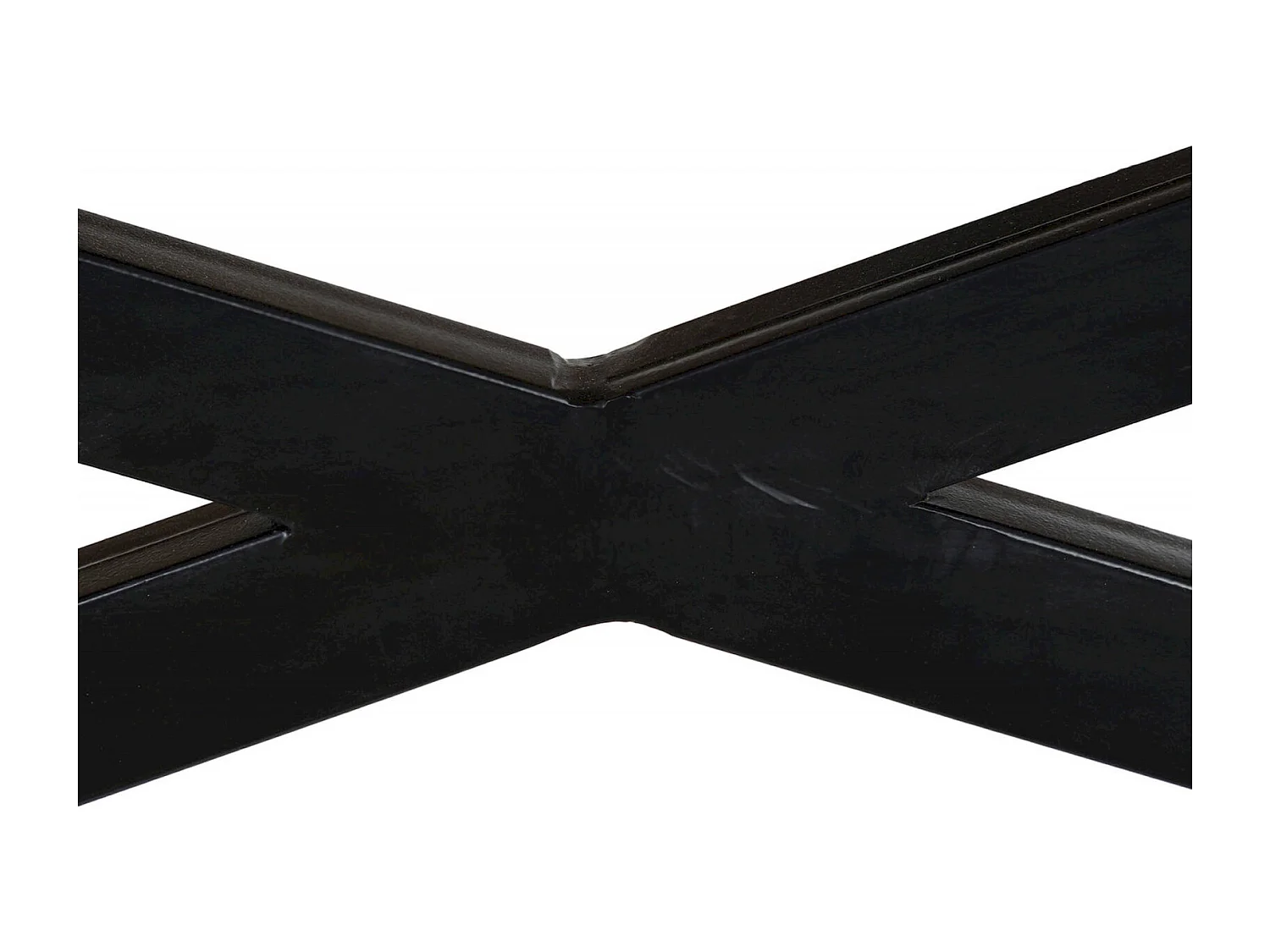 Table basse design en bois et métal pour salon moderne